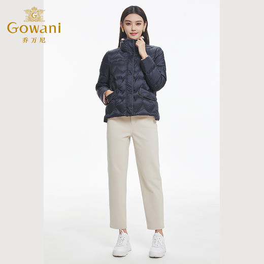 乔万尼羽绒服女冬季新款立领短款ET4T997 商品图3