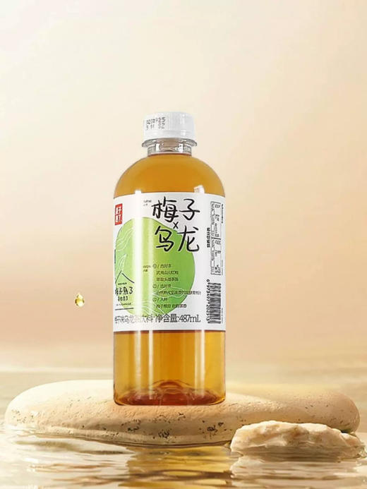 果子熟了梅子味乌龙茶487ml 商品图0
