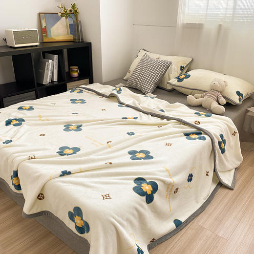 慢醒牛奶绒毛毯100*150 商品图1