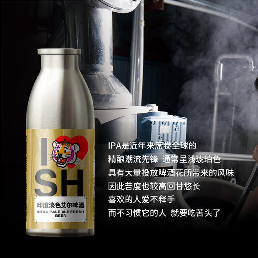 Reberg莱宝精酿啤酒 魔督系列淡色艾尔IPA 460ml 国产啤酒鲜啤生啤当日现灌 商品图4