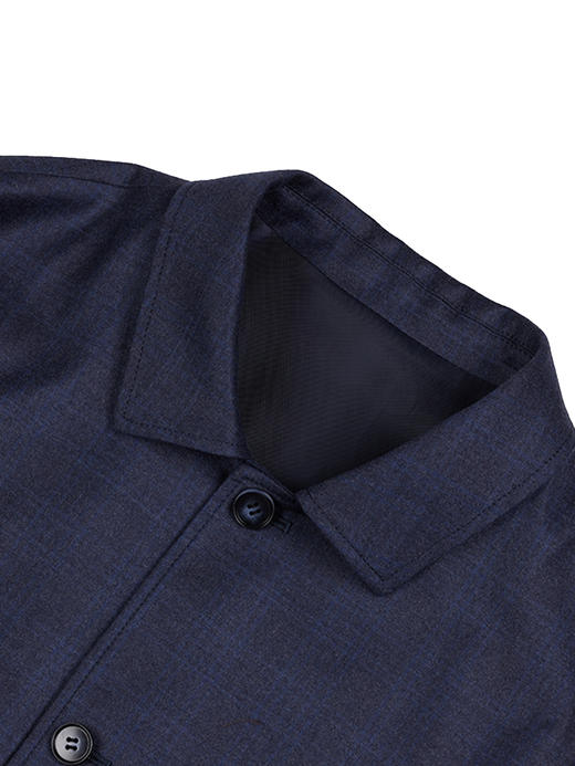 callisto藏青全绵羊毛行政款夹克 FSFEJ086H 商品图1