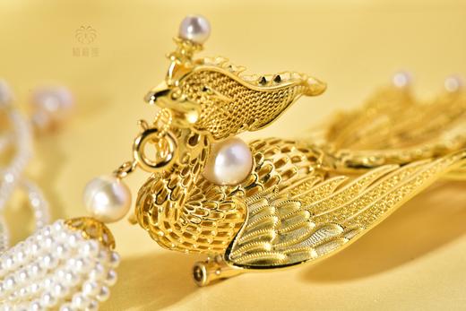 【凤舞】流苏胸针     ZX231103601 商品图6