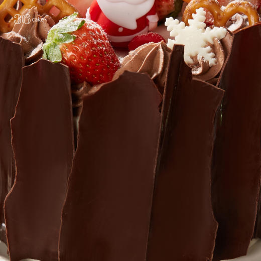 【圣诞季】圣诞莓巧树桩，可选1.5/2.5磅 商品图3