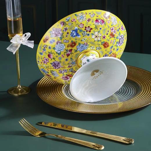 珐琅彩果盘 商品图3