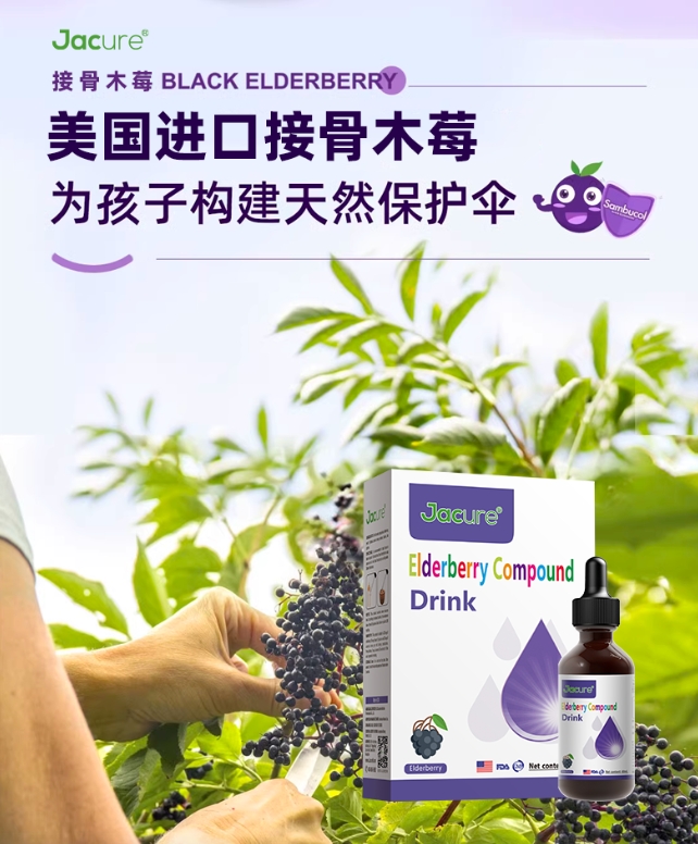 健萃乐Jacure接骨木莓复合饮品