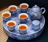 腾龙盛世999纯银掐丝珐琅青花12头茶器套装 商品缩略图0