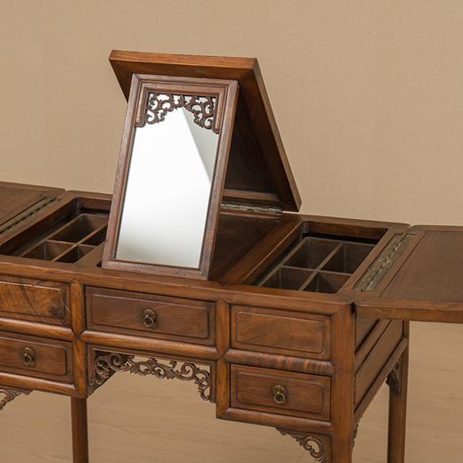 民国 黄花梨可折叠褡裢式梳妆台 商品图2