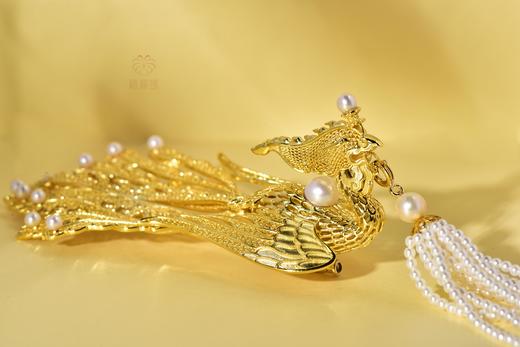 【凤舞】流苏胸针     ZX231103601 商品图1