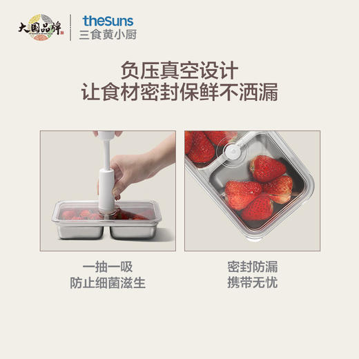 三食黄小厨电热饭盒FH3 商品图2