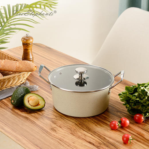 火象 米兰炒锅汤锅二件套HXG-TZ123烹饪锅具 商品图4