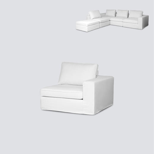 NS家居 ns furniture软包布艺组合沙发 NSSF-5487组合 NS Montego-104(ITW)系列 商品图4