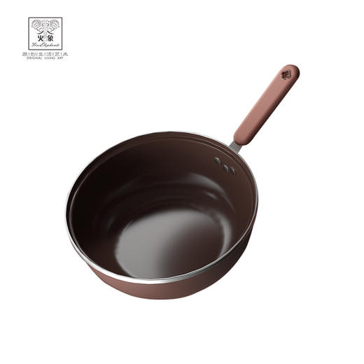 火像 珐琅炒锅30cm火锅26cm 红典系列套装珐琅锅两件套 商品图4