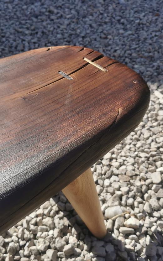 限量 民族红椿木条凳 商品图1