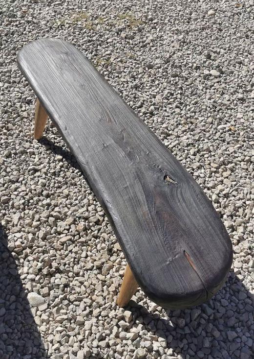 限量 民族红椿木条凳 商品图4