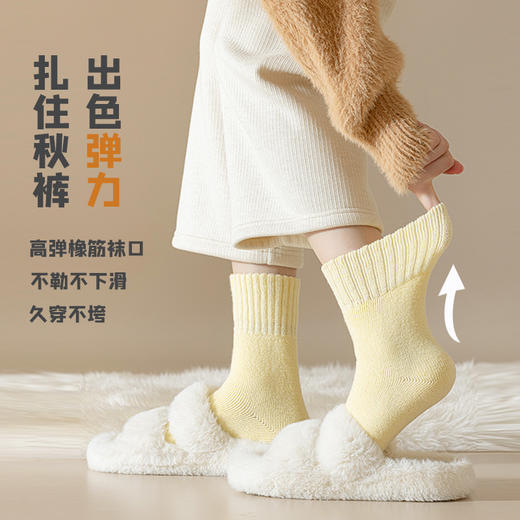 72小时内发货-玲蓝保暖袜 内里采用优质保暖绒 ，蓄热锁温双重保暖 商品图2