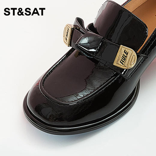 星期六时尚英伦风舒适一脚蹬乐福鞋SS33111175 商品图8