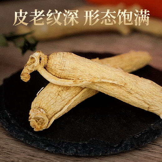 热售【人参原支】长白山人参泡酒材料80g新鲜大粗根人参单支煲汤煮粥补品富含人参皂苷（包装袋颜色随机） 商品图2