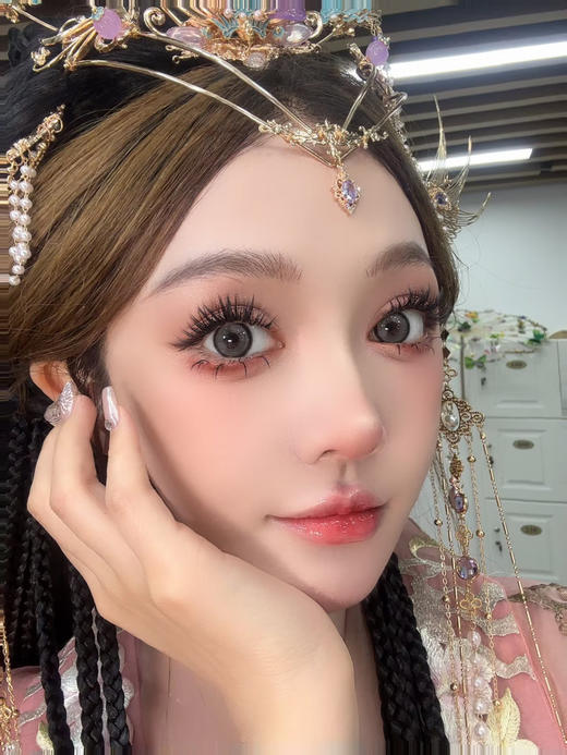 【大直径】WINNI-冰岛琉璃-14.5mm【半年抛 0-1000度 含525/575】 商品图7