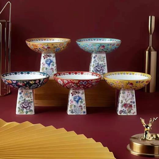 珐琅彩果盘 商品图4