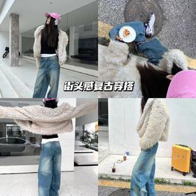 新品上身 | 街头复古Look，皮草的另一种搭法💓