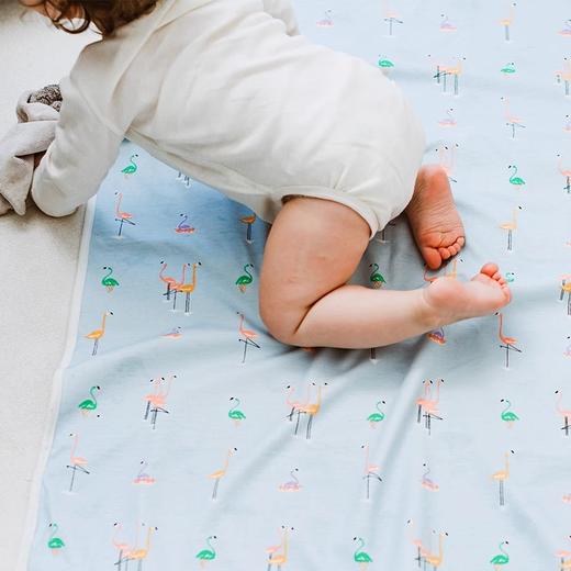 Nest Designs婴儿纯棉隔尿垫防水新生儿可洗尿布垫双面用 商品图3