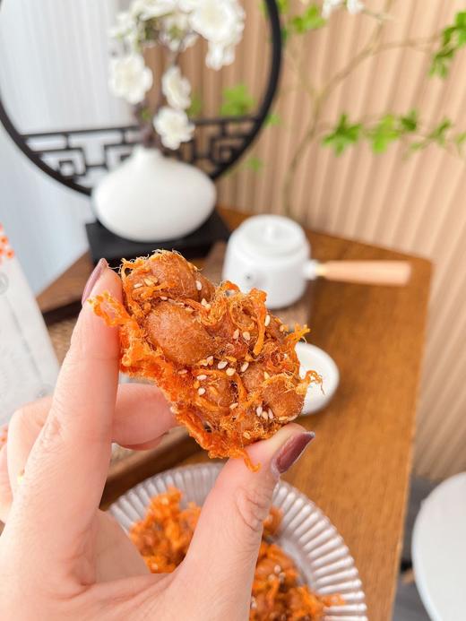 一口上瘾!你没吃过的【肉松麻花】咸香纯肉松+酥脆小麻花=快乐无限大 甄选原料 手工制作 健康美味 老少皆宜 商品图4