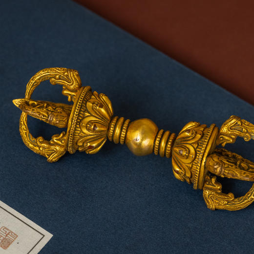 清 铜鎏金金刚杵 商品图1