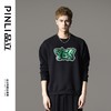 PINLI品立秋冬新款字母印花套头卫衣潮男休闲上衣BG233109042 商品缩略图5