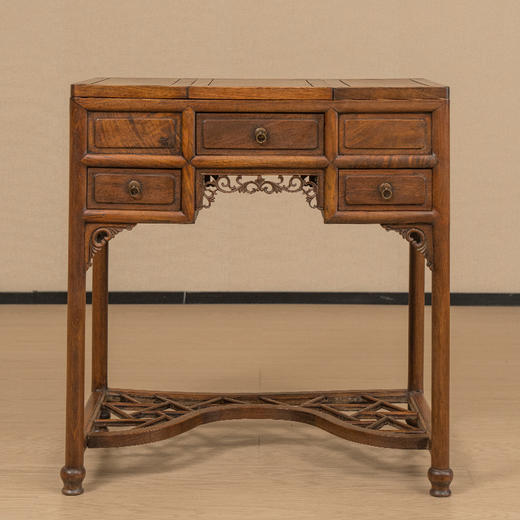 民国 黄花梨可折叠褡裢式梳妆台 商品图4