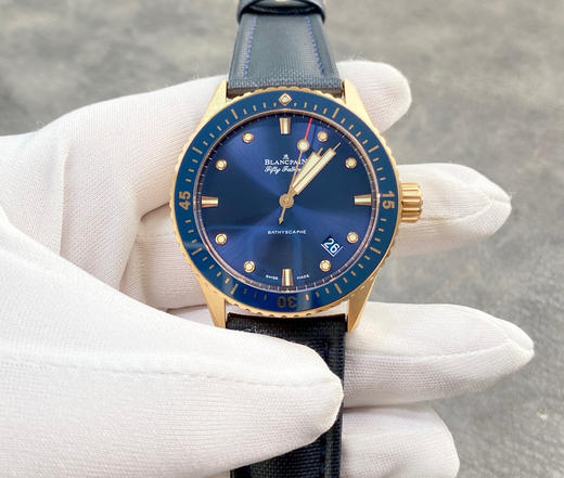 GF厂 【玫瑰金】Blancpain宝珀五十噚五十寻50寻系列5000-36S30-B52A腕表 商品图1