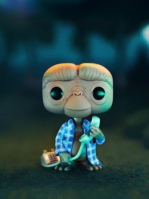 Funko POP Movies E.T. 40th E.T. in Robe电影 E.T.外星人穿法兰绒的E.T.手办 63991 商品图2