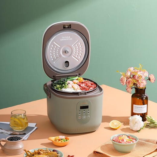 康佳（KONKA）电饭煲家用多功能蒸煮煲汤智能电饭锅KDFB-4039-M 莱姆绿 商品图4