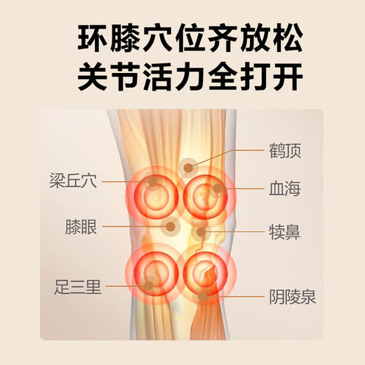 skg膝盖按摩仪 膝部关节腿部按摩器保暖加热护膝热敷老寒腿 送父母长辈高档实用礼物 W3二代 商品图7