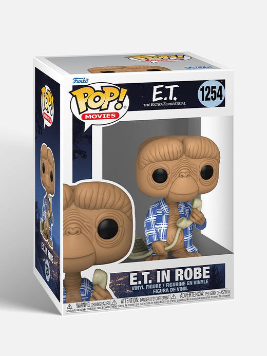 Funko POP Movies E.T. 40th E.T. in Robe电影 E.T.外星人穿法兰绒的E.T.手办 63991 商品图4