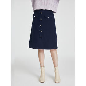 司歌半裙气质优雅职业小A半裙C881174