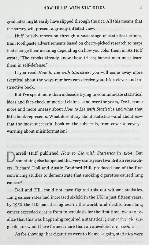 【中商原版】数据侦探 统计数据的十个简单规则 英文原版 The Data Detective Ten Easy Rules Statistics Tim Harford 商品图5