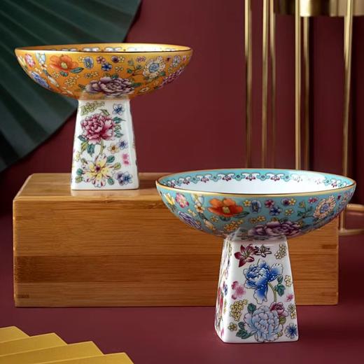 珐琅彩果盘 商品图5