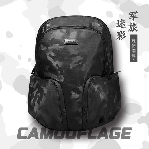 zippo迷彩双肩包ZPB-Z002-007A 商品图0