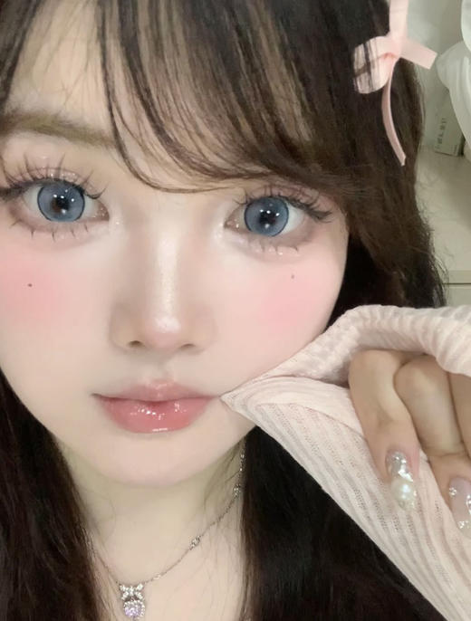 ocean girl 日抛 O-21  洋娃娃蓝 直径14.4mm着色13.9mm 商品图3