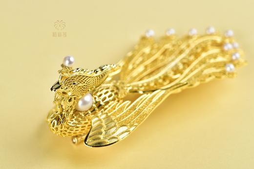 【凤舞】流苏胸针     ZX231103601 商品图9