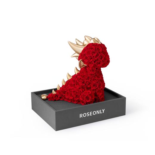 【告白神器】ROSEONLY诺誓 高端定制 永生玫瑰 生肖特别款 生肖龙 红色玫瑰龙 金色玫瑰龙 商品图4