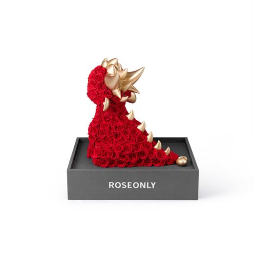 【告白神器】ROSEONLY诺誓 高端定制 永生玫瑰 生肖特别款 生肖龙 红色玫瑰龙 金色玫瑰龙 商品图5