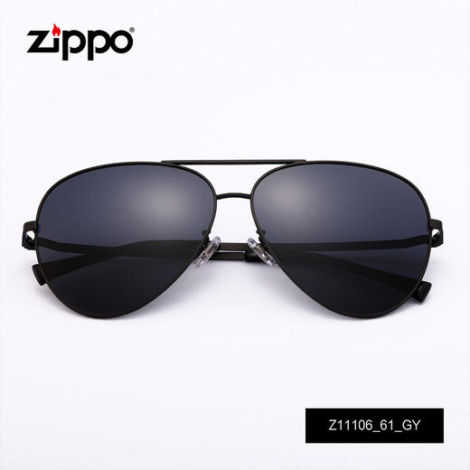 zippo复古飞行员蛤蟆镜Z11106_61_gy 商品图2
