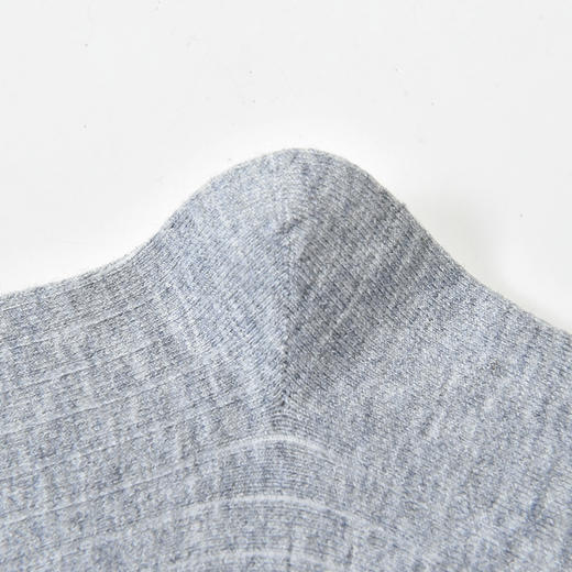 洁丽雅4双装羊毛女袜中筒袜保暖亲肤简约纯色袜子女 商品图3