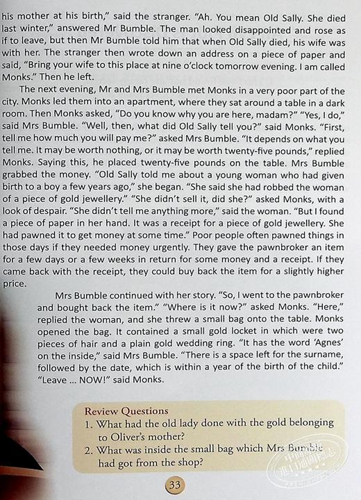 【中商原版】全球经典分级读物C1级-雾都孤儿 CAE水平 Global Classics Graded Reader Level C1 Oliver Twist 英文原版进口 商品图7