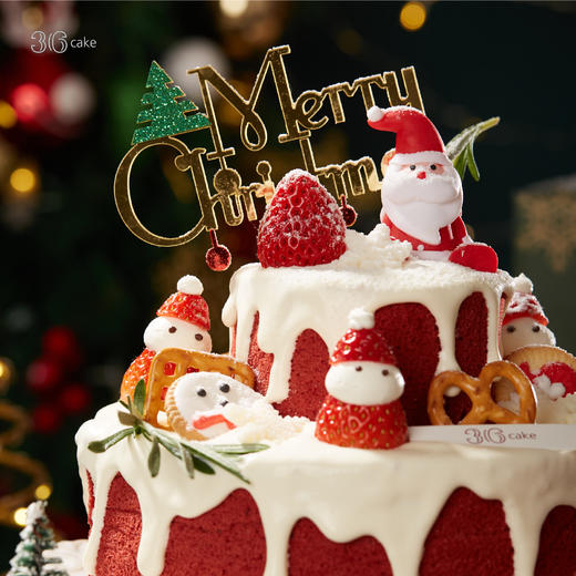 【圣诞季】圣诞雪国红丝绒，可选1.5 商品图1