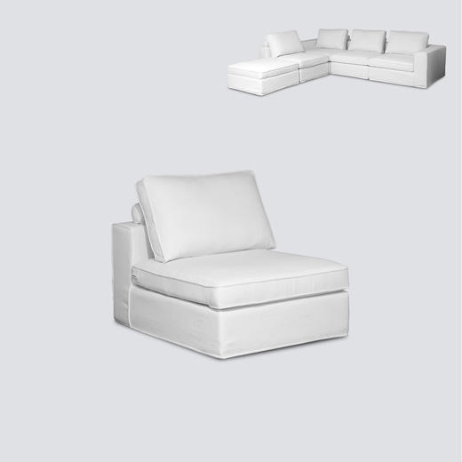 NS家居 ns furniture软包布艺组合沙发 NSSF-5487组合 NS Montego-104(ITW)系列 商品图1