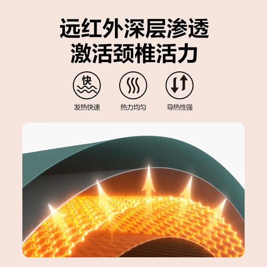 SKG颈椎枕护颈枕石墨烯远红外热敷反弓牵引拉伸肩颈部深睡眠专用枕头防压耳圣诞节送父母长辈礼物礼品 【送礼限定礼盒】颈椎热敷枕P1 商品图2