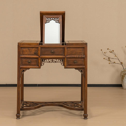 民国 黄花梨可折叠褡裢式梳妆台 商品图0