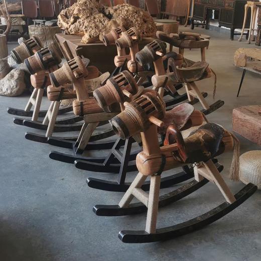 限量 大木马 原始民族马鞍及车轮轴制作 商品图2